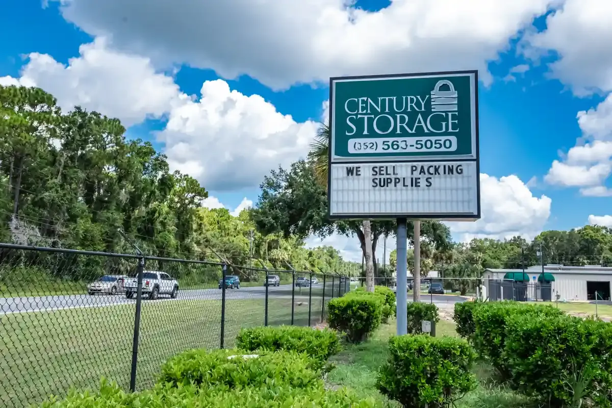signage for storage facility